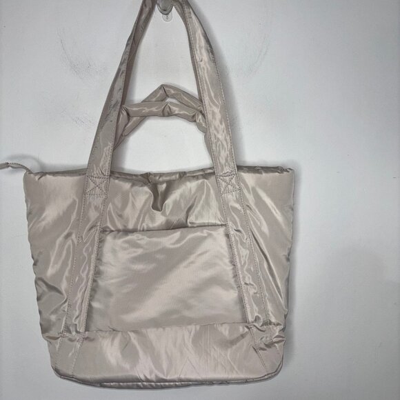 Wilo The Label CreamTrapezium Tote Double Handle Tote Bag Padded - Picture 4 of 7